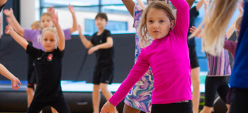 Gymnastikweekend på Staby Efterskole