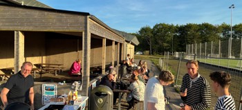 Sponsoraften med grill og hygge på Ulfborg Stadion